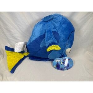 Disney Pixar Finding Dory Pillow Pets Blue Tang Plush Toy 16 inch NWT